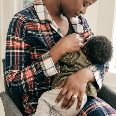 Black Mother Breastfeeding