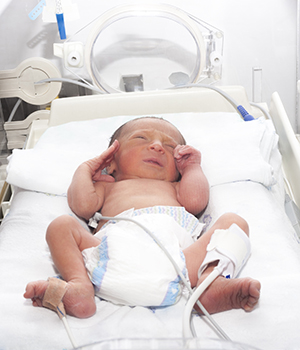 Baby in NICU