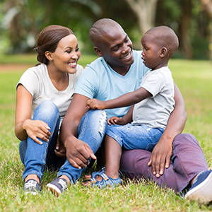 Family with child