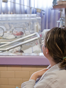 NICU Baby and Mom