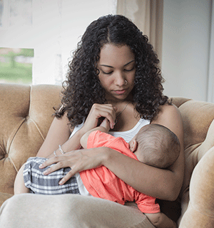 Breastfeeding mother