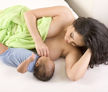 Breastfeeding mother