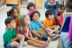 Children in class