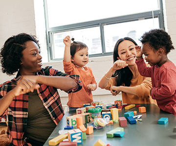 Multi-racial parents and children